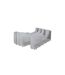 Lot de 2 Organiseurs Soutien Gorge 34cm Gris-3