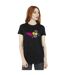 Disney Womens/Ladies Big Hero 6 Baymax Fred Fired Up Cotton Boyfriend T-Shirt (Noir) - UTBI15819-2