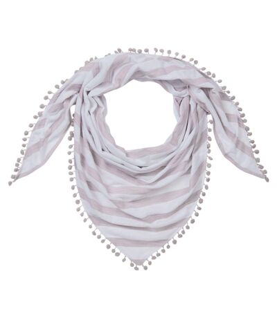 Craghoppers Unisex Adults NosiLife Florie Scarf (Brushed Lilac Stripe) (One Size) - UTCG1363