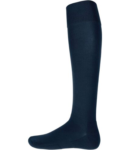 chaussettes sport unies - PA016 - bleu marine