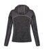 Regatta Womens/Ladies Walbury V Textured Marl Full Zip Fleece Jacket (Seal Grey) - UTRG8838
