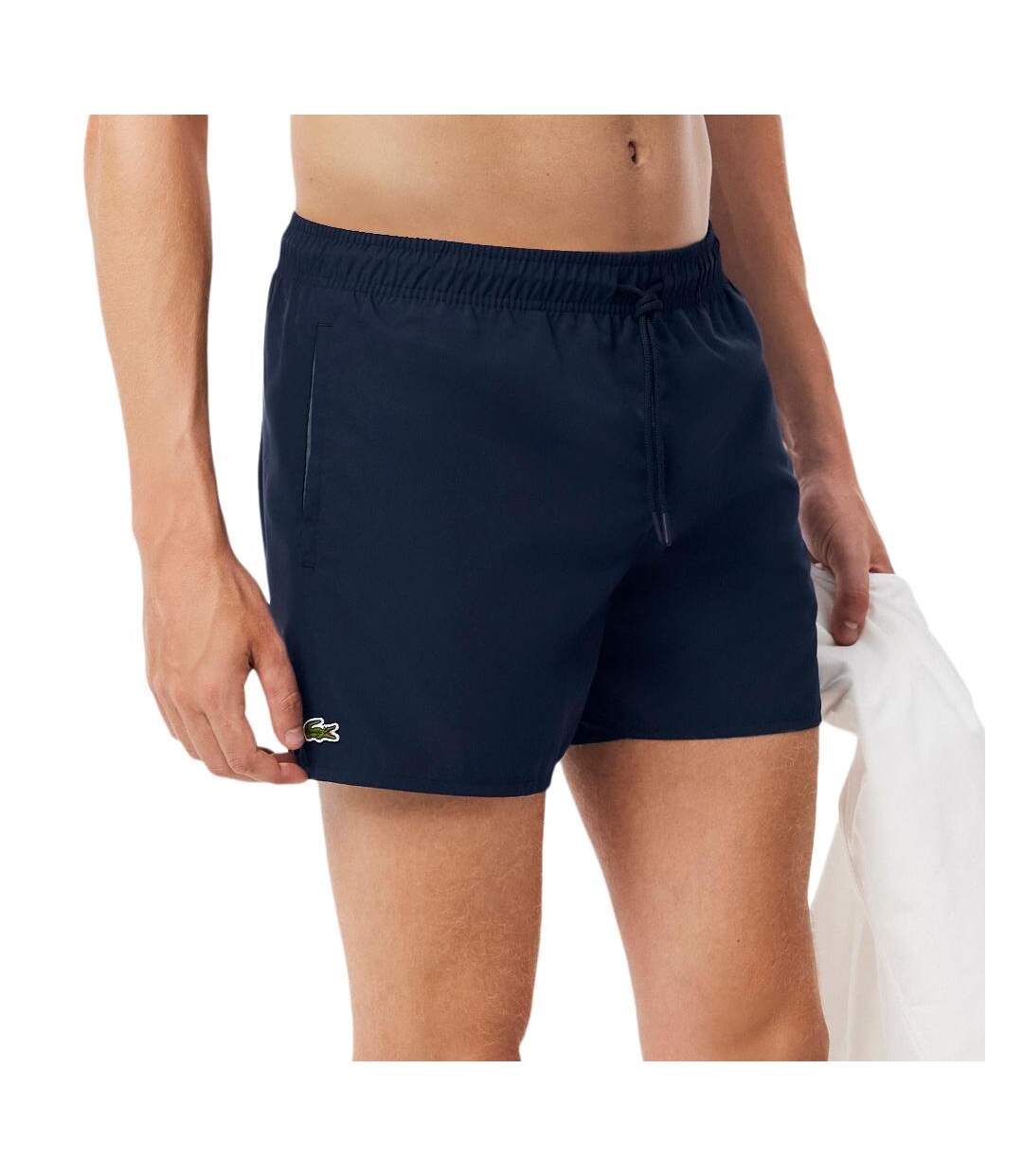 Short de bain marine homme lacoste quick swimtrunks-1