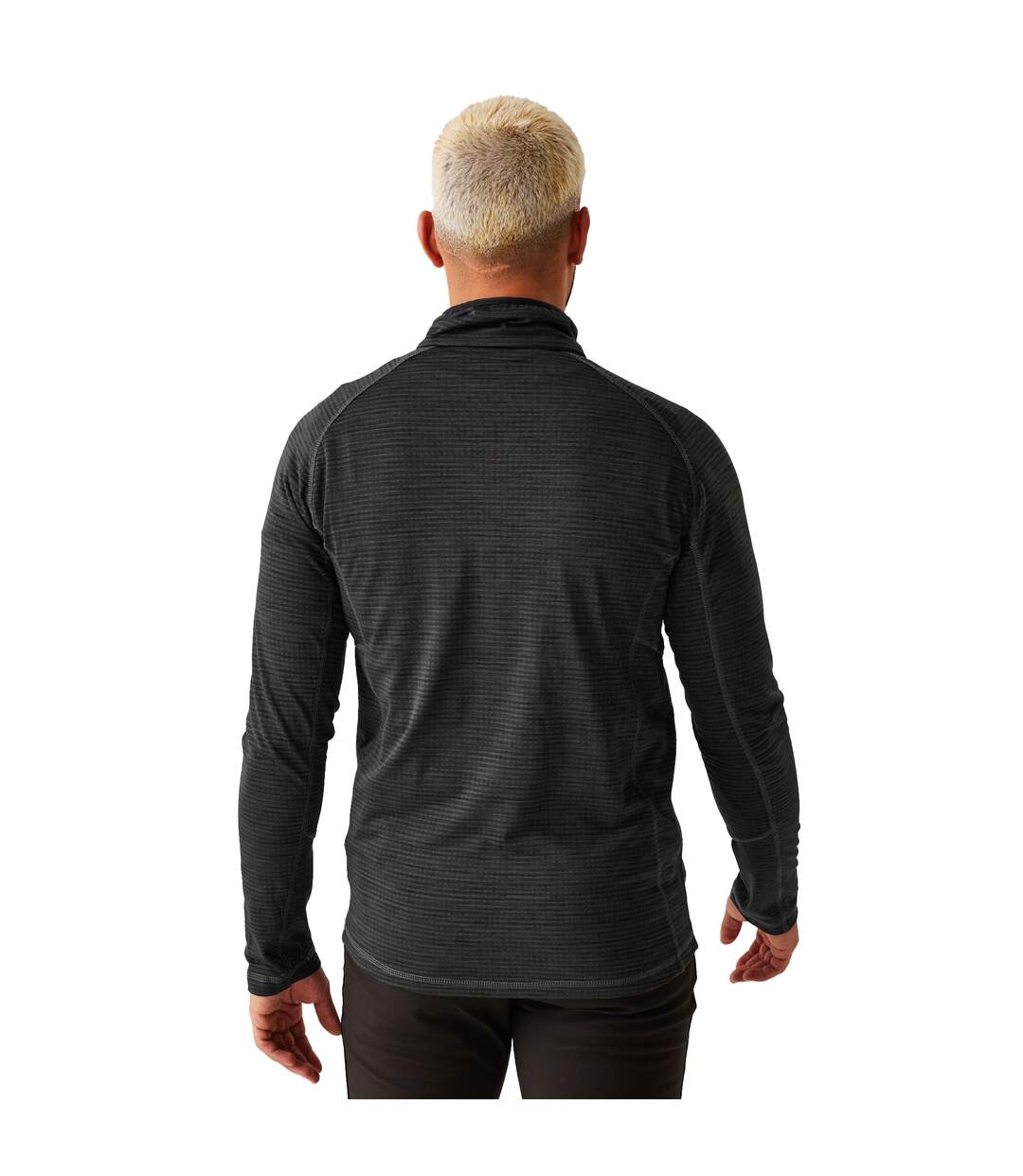 Mens yonder ii half zip fleece top ash Regatta