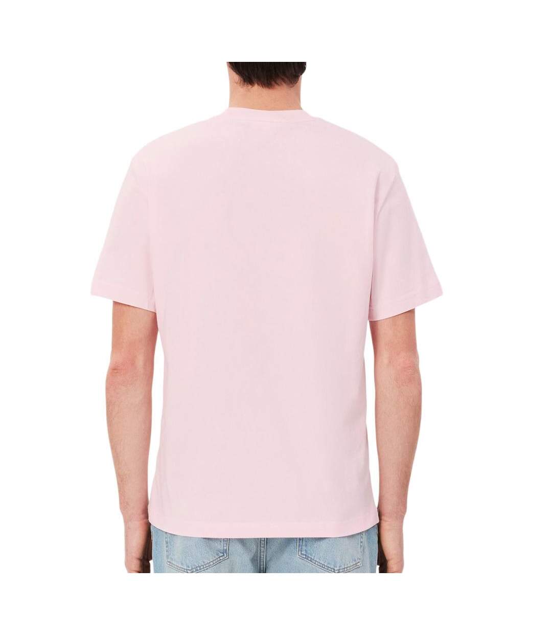 T-shirt rose homme lacoste th7318-2