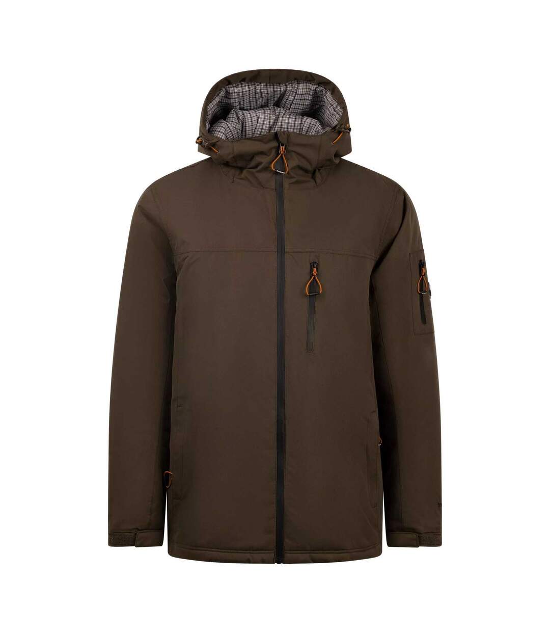 Veste Imperméable Kirkbost Homme Vert Kaki Trespass-1