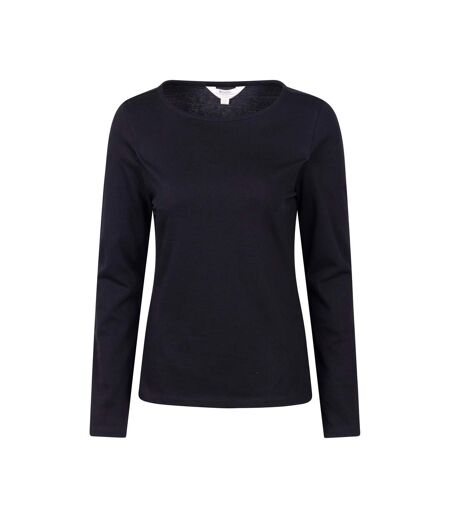 Haut Ras-du-cou Manches Longues St Ives Femme Noir Mountain Warehouse
