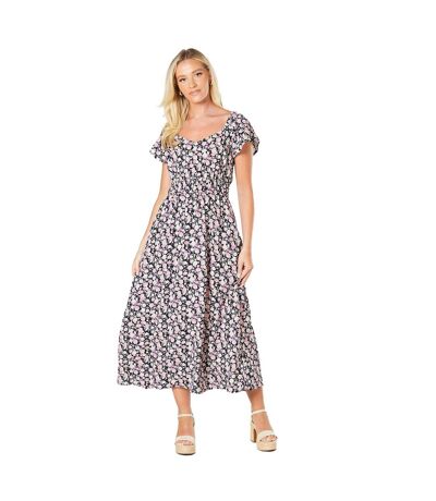 Robe mi-longue femme rose Dorothy Perkins