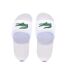 Claquettes blanc femme lacoste serve slide 1.0-2