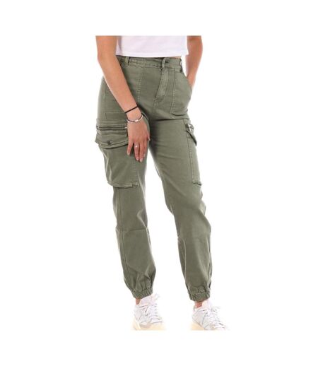 Pantalon cargo kaki femme monday premium 3178 - l