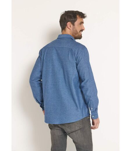 Chemise manches longues poche boutonnée