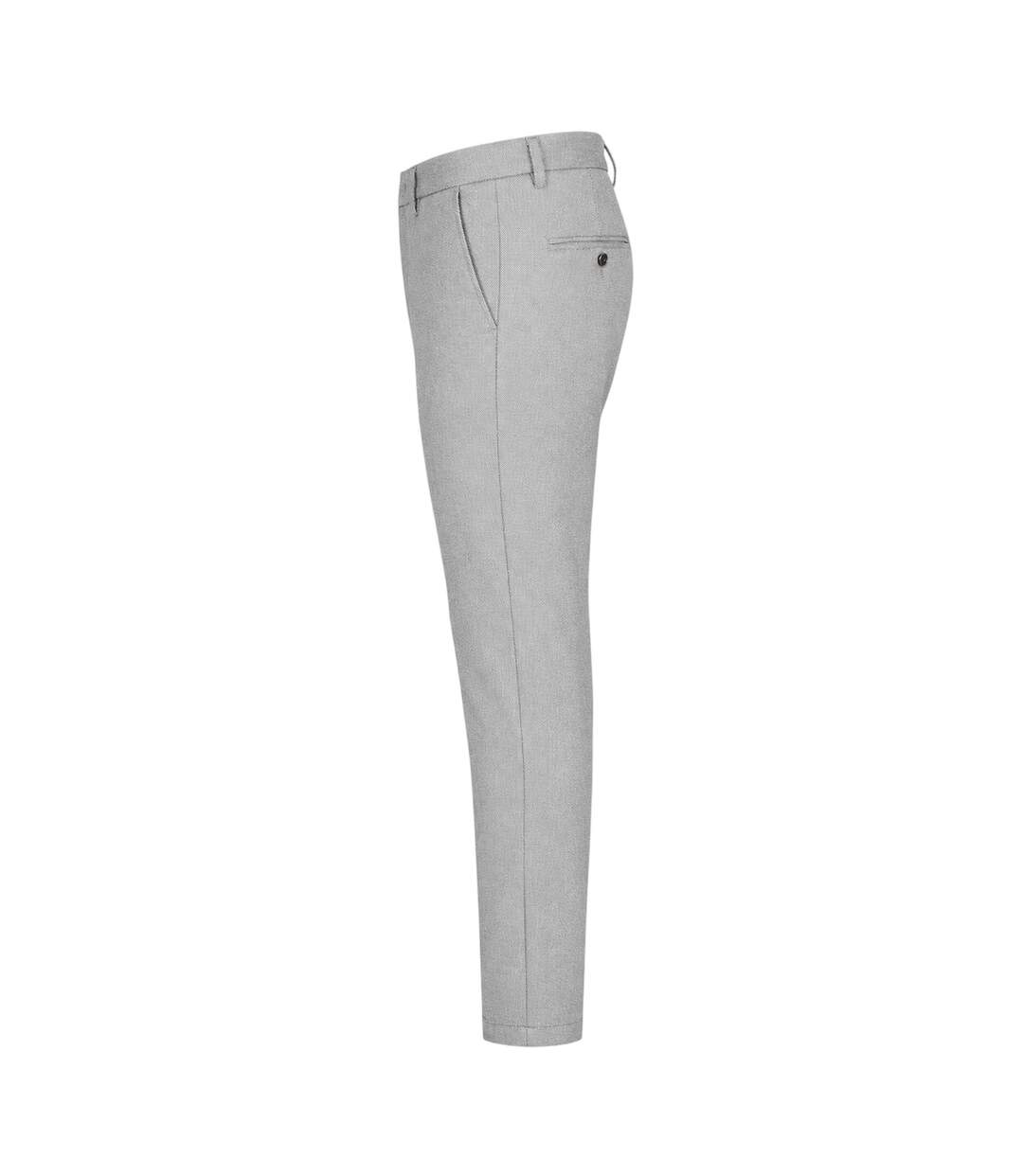 Mens Kaito1 Logo Slim Trousers Grey Boss-4