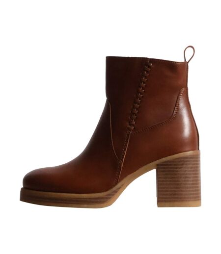 Bottines à Talon Cuir The Divine Factory Alénoa