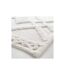 Tapis de Bain Jacquard Gladis 50x80cm Blanc