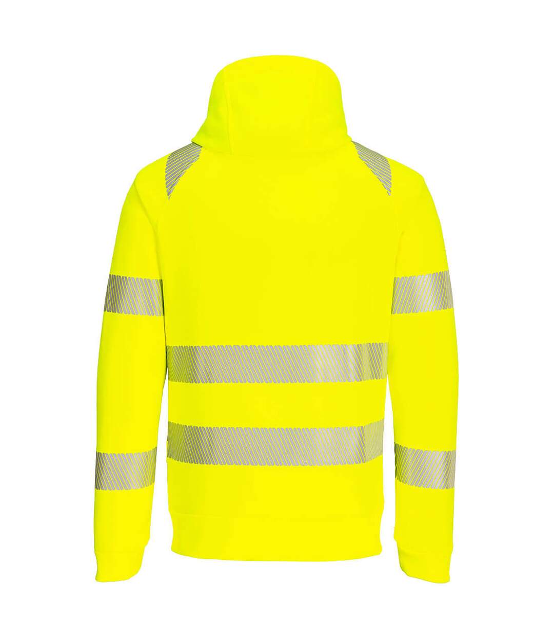 Mens dx4 hi-vis hoodie yellow/black Portwest