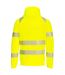 Mens dx4 hi-vis hoodie yellow/black Portwest