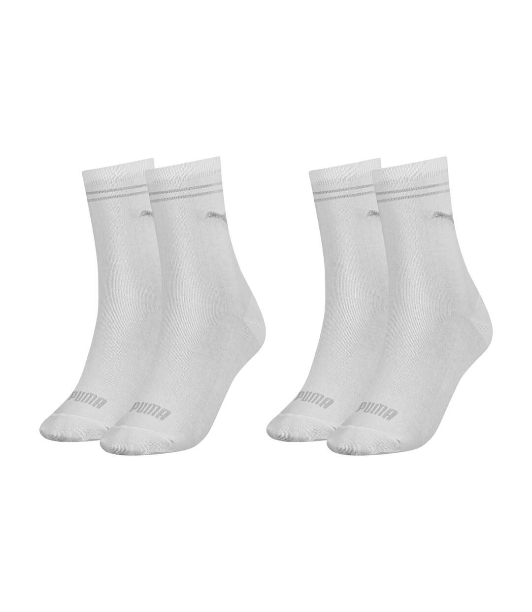 Chaussettes Ville Urbain PUMA Socks CLASSIC Pack de 2 Paires blanc 300 Femme CLASSIC