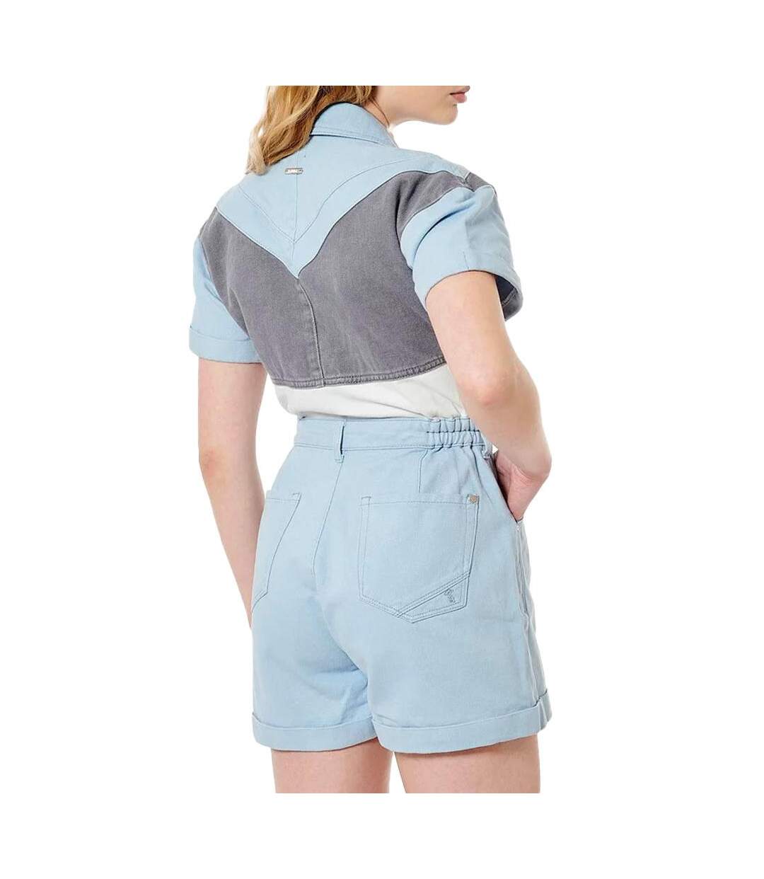 Combinaison bleu femme kaporal axoe-2