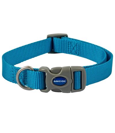 Viva adjustable dog collar 20cm 30cm blue Ancol