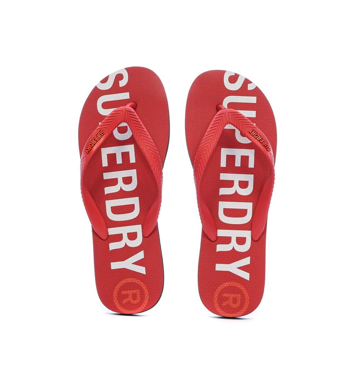 Tongs rouge homme superdry core essential flip flop-2