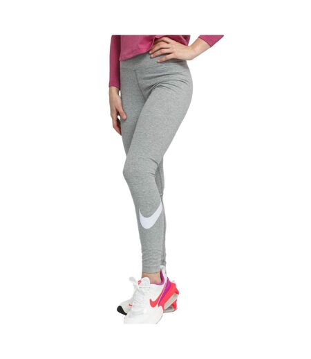Legging gris femme nike essential swoosh - xs