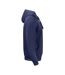 Sweat À Capuche Basic Adulte Bleu Marine Foncé Clique-4