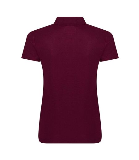 PRO RTX Womens/Ladies Pro Polyester Polo Shirt (Burgundy) - UTPC3164