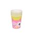 Lot de 6 Gobelets en Papier Chouette 25cl Rose