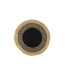 Tapis Rond Déco en Jute Limo 90cm Noir-1