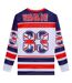 Maillot Hockey Motif/style Iron Maiden Adulte Blanc Amplified-2