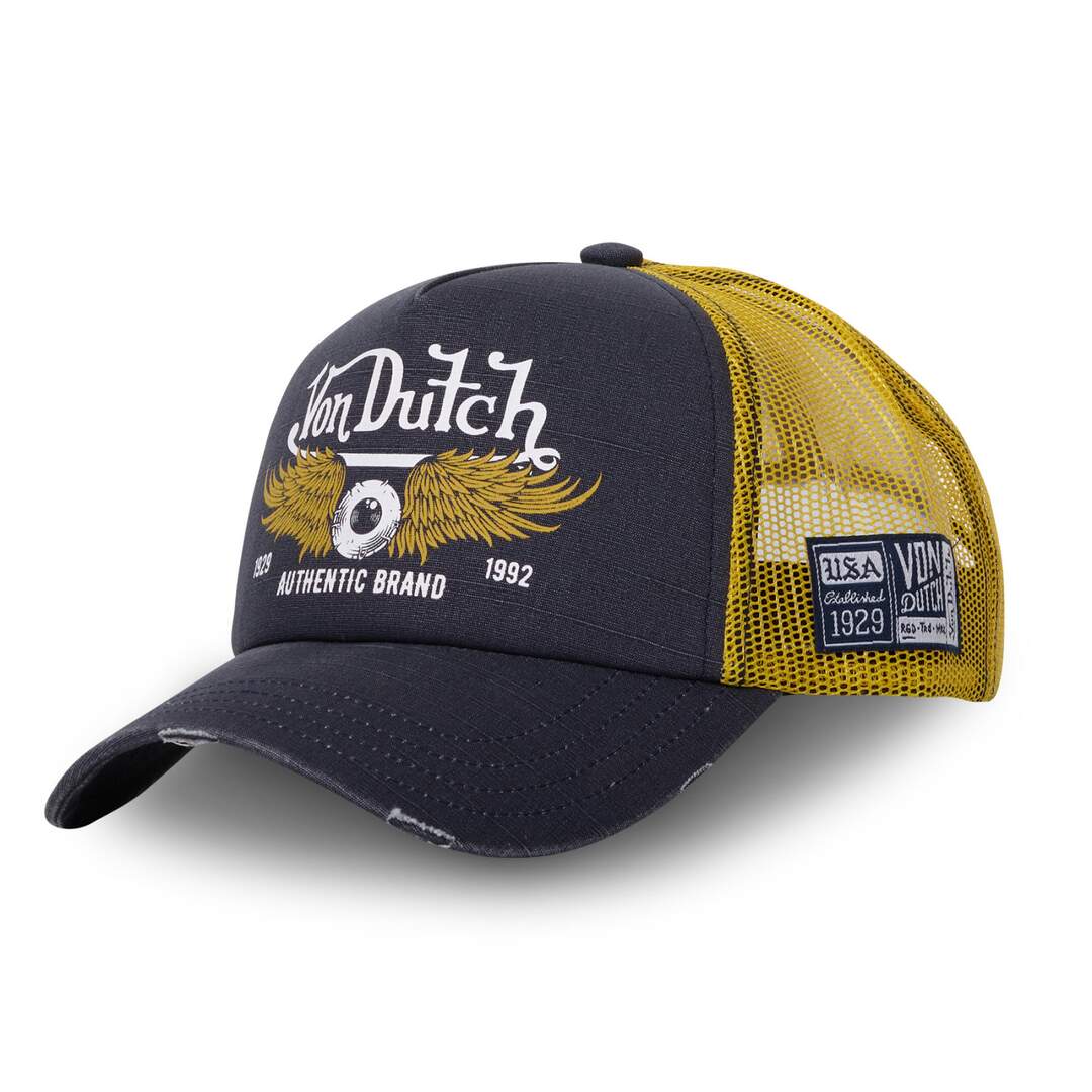 Casquette trucker fermeture snapback Crew Von Dutch Vondutch-1