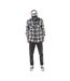 Chemise homme manches longues en flanelle à carreaux Jack Vondutch-5