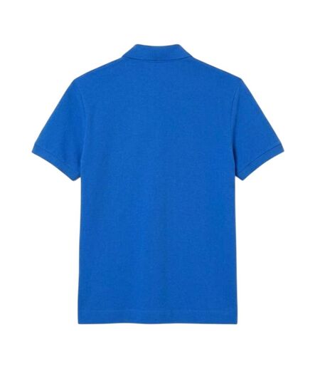 Mens Paris Stretch Polo Shirt Blue Lacoste