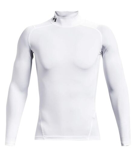 Haut Thermique Manches Longues Raglan Homme Blanc Under Armour
