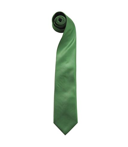 Premier Mens Fashion ”Colours” Work Clip On Tie (Grass) (One Size) - UTRW1163