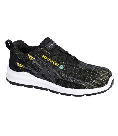 Baskets s1ps sr fo adulte noir / jaune Portwest