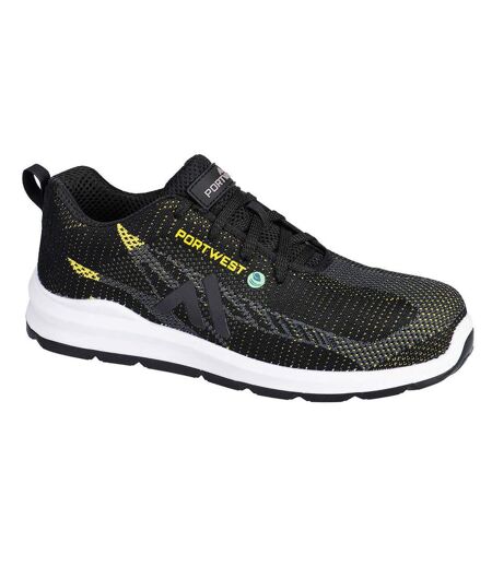 Baskets s1ps sr fo adulte noir / jaune Portwest