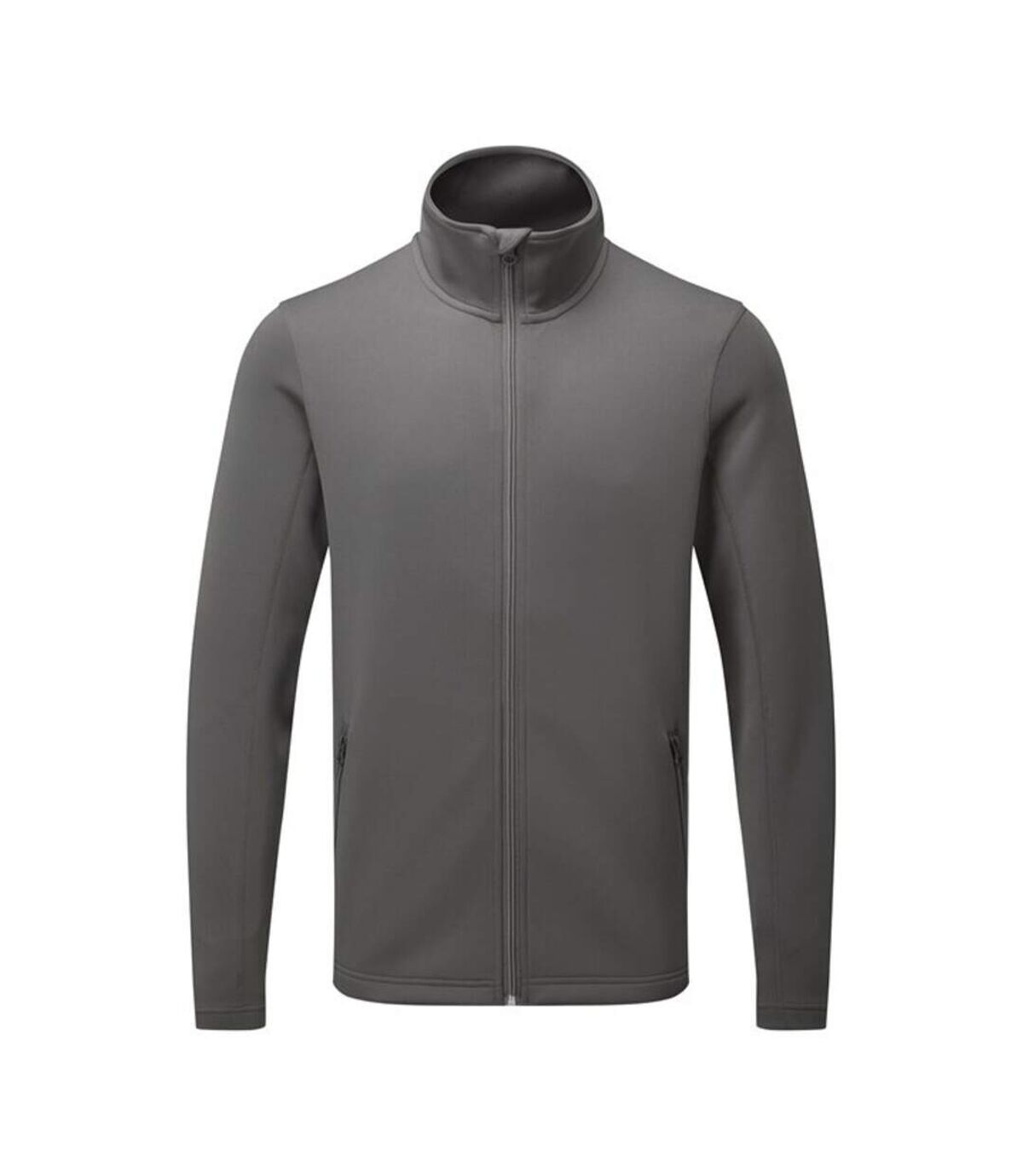 Premier Mens Sustainable Zipped Jacket (Dark Grey)