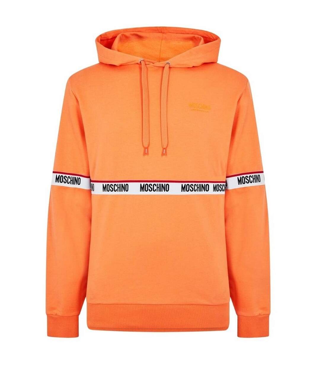 Sweat À Capuche Homme Orange Moschino-1