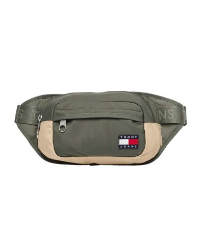 Sac banane kaki homme tommy hilfiger pewter - taille unique