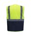 Yoko Gilet Hi-Vis unisexe pour adultes (Jaune/Marine) - UTPC6658-2