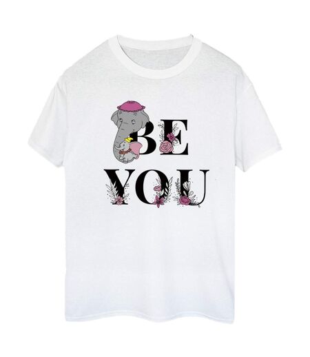 Disney - T-shirt DUMBO BE YOU - Femme (Blanc) - UTBI18319