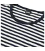 Mens Striped T-shirt Dark Blue Boss-3