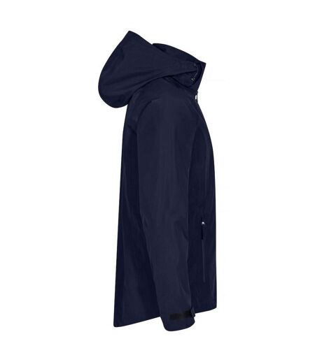 Mens Classic Soft Shell Jacket Dark Navy Clique