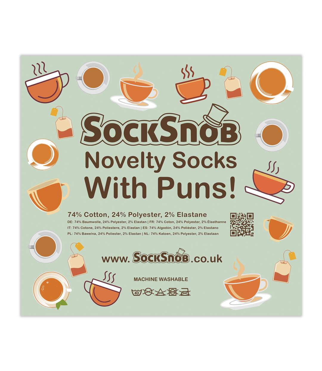 3 Pairs Mens Novelty Cotton Rich Pun Socks | Funny Food Drink Slogan | Gift Idea-2
