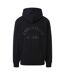 Sweat À Capuche Motif/style Arc Homme Noir Blank Essentials-2
