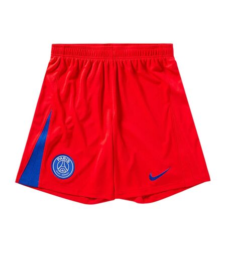 Short De Foot Motif/style Paris Saint-germain 2025/2026 Homme Rouge Bleu Nike
