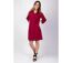 Robe chemise boutonnée CLAUDINE framboise Coton Du Monde-2