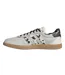 Womens/ladies Sleek Cow Print Leather Trainers Off White Adidas-3