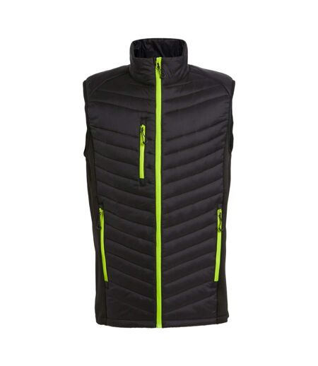 Doudoune sans manches navigate homme noir / vert citron Regatta