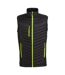 Doudoune sans manches navigate homme noir / vert citron Regatta